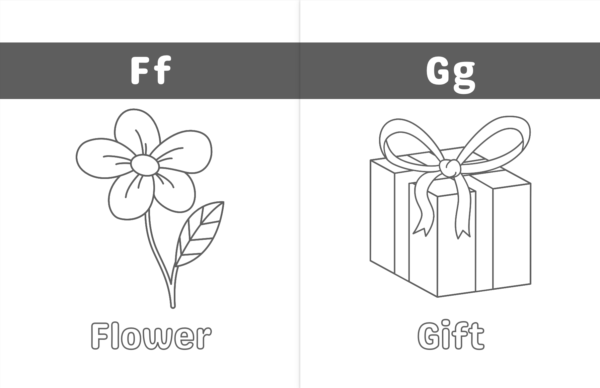 Alphabet Coloring Book - Image 2