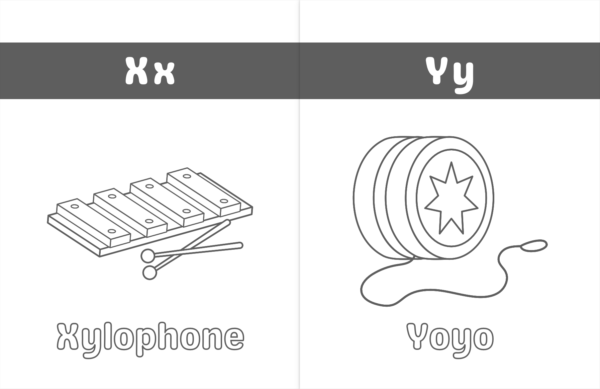 Alphabet Coloring Book - Image 3