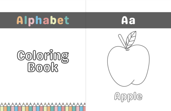 Alphabet Coloring Book